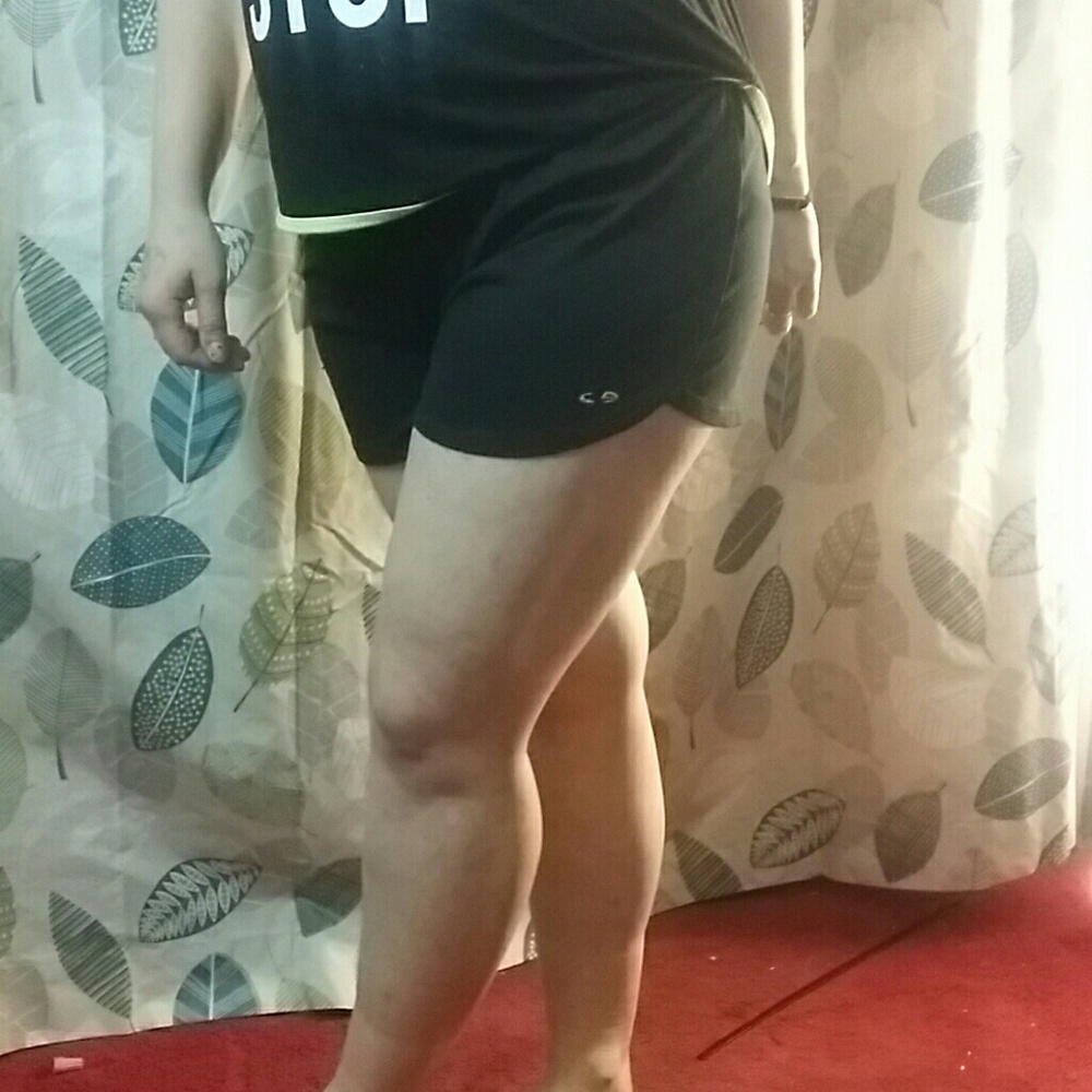 Champion DuoDry+ black shorts